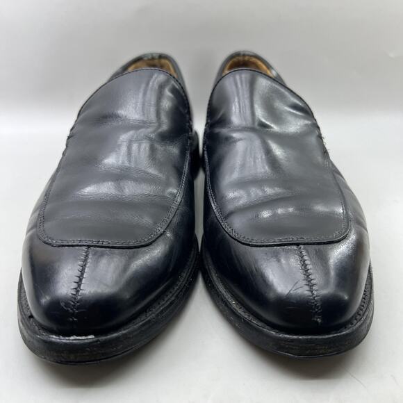 Allen Edmonds Steen Casual Loafers Men Size 10.5‎ D Black Leather Slip On Shoes main image 6